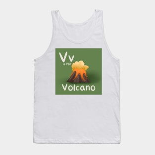 V is for Volcano Tank Top